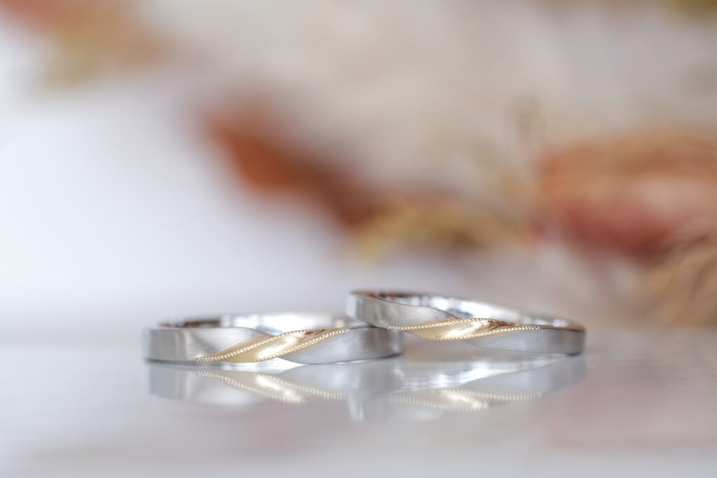 人気のコンビネーション結婚指輪 - 千葉の結婚指輪手作りとオーダー 